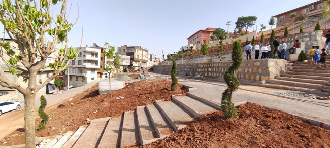 Eyyübiye Belediyesinden Kimlikli Parklar Atağı