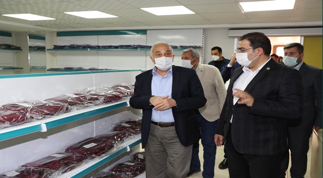 Fakıbaba, Haliliye Belediyesi Sosyal Yardım Kompleksini Gezdi: Yürekten Kutluyorum