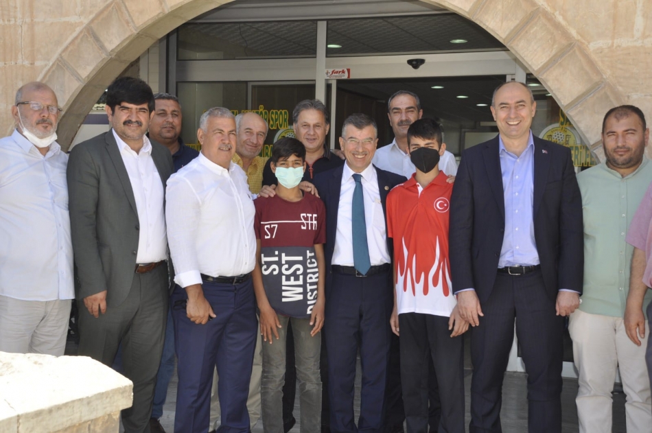 Vekil Cevheri' ve Başkan Aksoy'dan ASKF'ye Ziyaret
