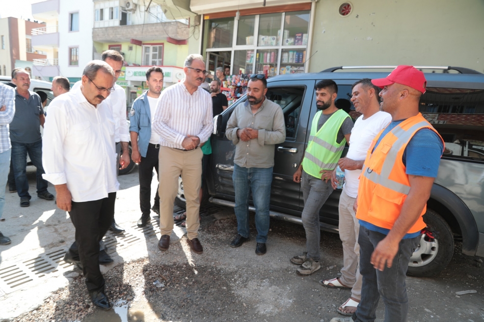 Başkan Kuş, Talepleri Sahada Dinlemeye Devam Ediyor