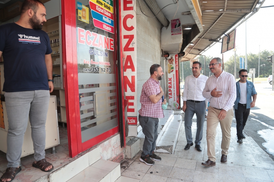 Başkan Kuş, Talepleri Sahada Dinlemeye Devam Ediyor