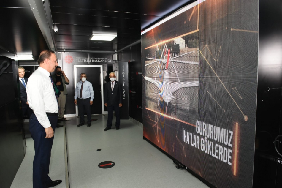 Cumhurbaşkanlığı İletişim Başkanlığı Dijital Tırı Şanlıurfa’da