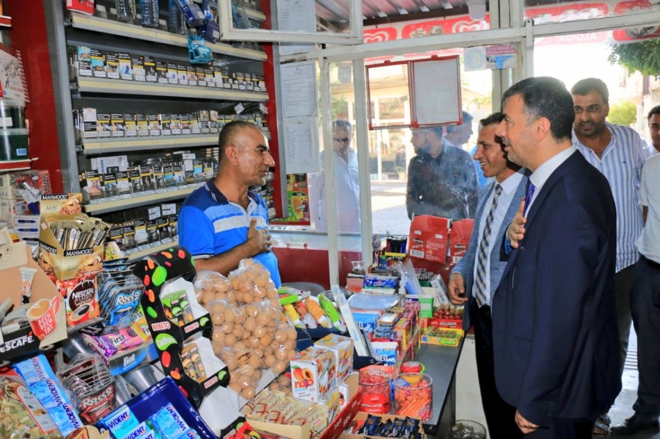 Başkan Kırıkçı, Akçakale'ye çıkarma yaptı
