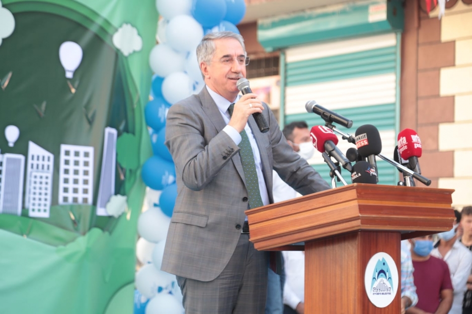 Eyyübiye'de Tarihi Gün! Doğalgaz Verilmeye Başlandı