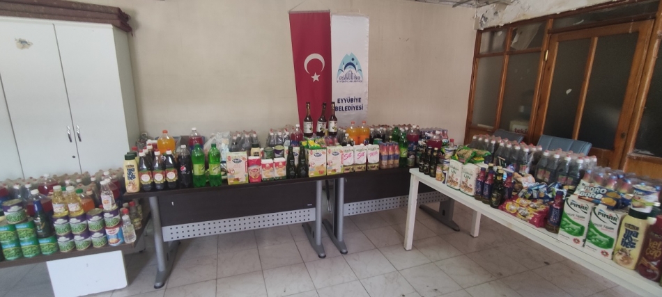 Eyyübiye’de Zabıta Ekipleri Tarihi Geçmiş Ürünlere El Koydu