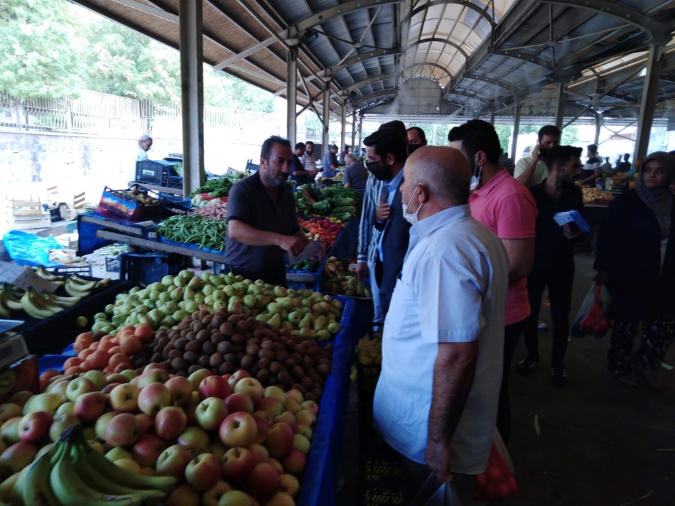 DEVA Partisi'nden esnaflara ziyaret