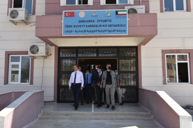 Kuveytli Hayırseverlerin Yapımını Tamamladığı Okullarda Ders Başladı