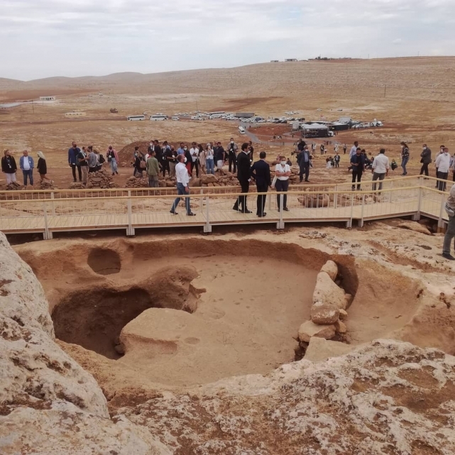 Şanlıurfa'daki Karahantepe Neolitik Alanı Dünyaya Tanıtıldı