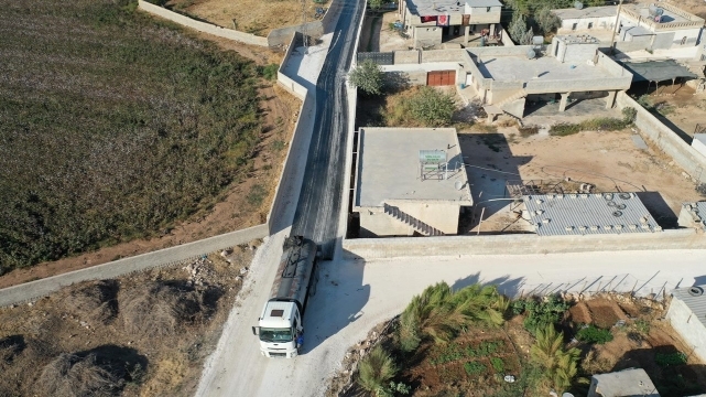 Haliliye Belediyesinden Kırsalda Asfalt Çalışması