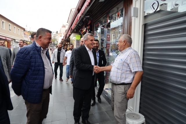 Başkan Beyazgül’den İzmir’de Esnaf ve Stk Ziyaretleri