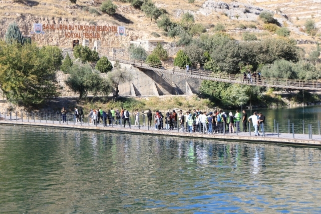 Büyükşehirden Gençlere Halfeti Gezisi