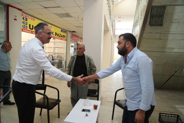 Başkan Kuş, Talepleri Sahada Dinlemeye Devam Ediyor