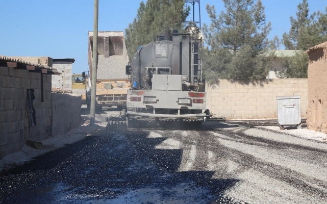 Haliliye Belediyesinden Kırsalda Asfalt Çalışması