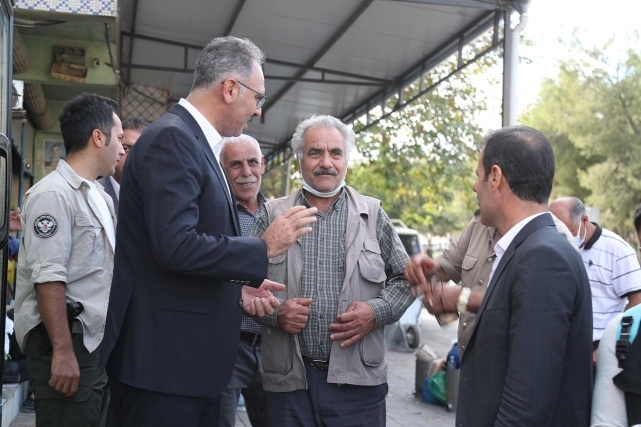 Başkan Kuş, Sahadan Ayrılmıyor