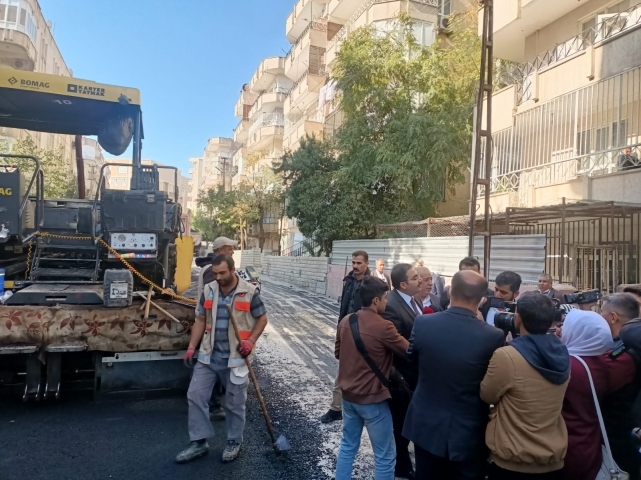 Başkan Canpolat, basınla birlikte projeleri gezdi!