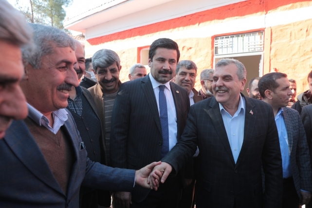 Başkan Beyazgül Suruç'ta çalışmaları yerinde inceledi