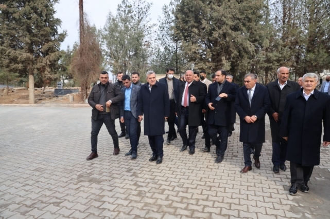 Başkan Beyazgül çalışmaları yerinde inceledi