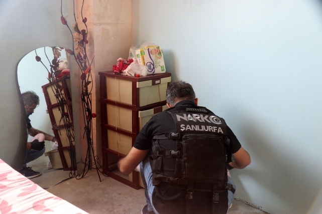 Şanlıurfa'da eş zamanlı uyuşturucu operasyonu: 28 gözaltı