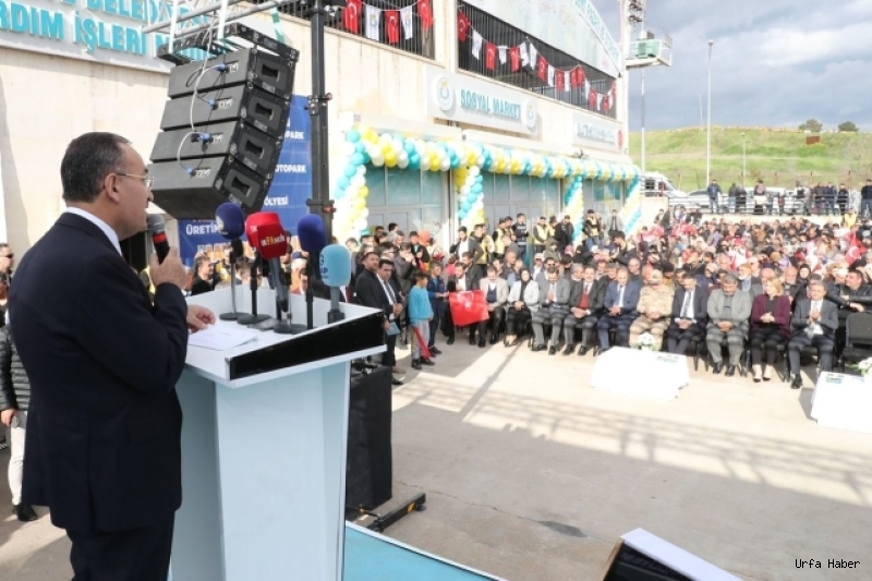 HALİLİYE'DE TOPLU AÇILIŞLAR GERÇEKLEŞTİRİLDİ