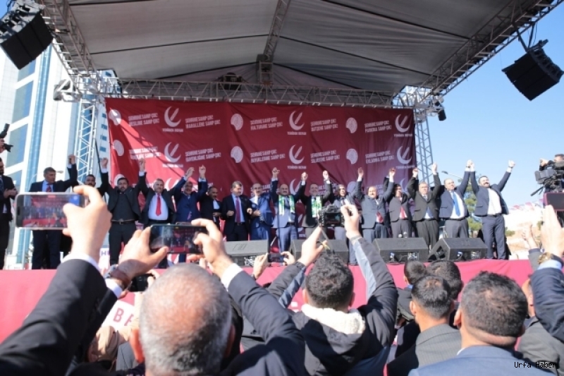 GÜLPINAR’DAN URFA’LILARA MİTİNG TEŞEKKÜRÜ