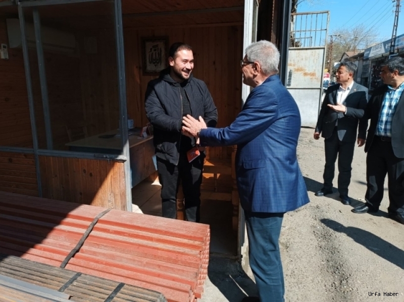 YRP HALİLİYE'E DOĞAR, AŞAĞI SANAYİ ESNAFININ SORUNLARINI DİNLEDİ
