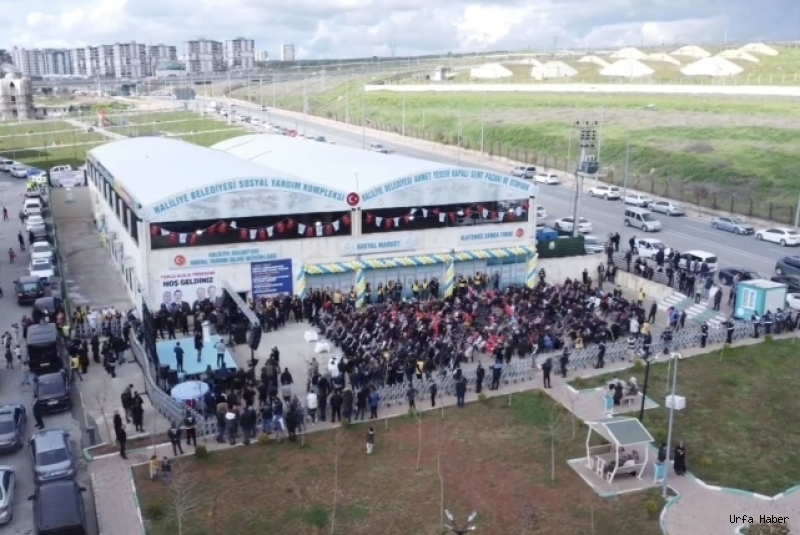 HALİLİYE'DE TOPLU AÇILIŞLAR GERÇEKLEŞTİRİLDİ