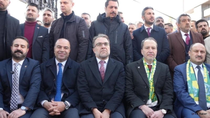 YENİDEN REFAH PARTİSİ'NDEN URFA'DA 160 BİN KİŞİLİK MİTİNG !