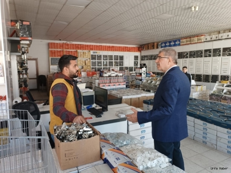 YRP HALİLİYE'E DOĞAR, AŞAĞI SANAYİ ESNAFININ SORUNLARINI DİNLEDİ