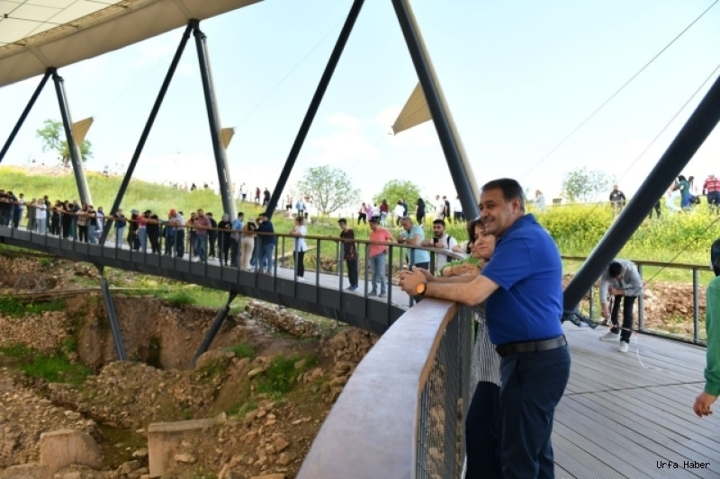 BAYRAM TATİLİNDE GÖBEKLİTEPE ŞENLENDİ