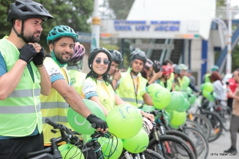 BAŞKAN GÜLPINAR FARKINDALIK İÇİN PEDAL ÇEVİRDİ