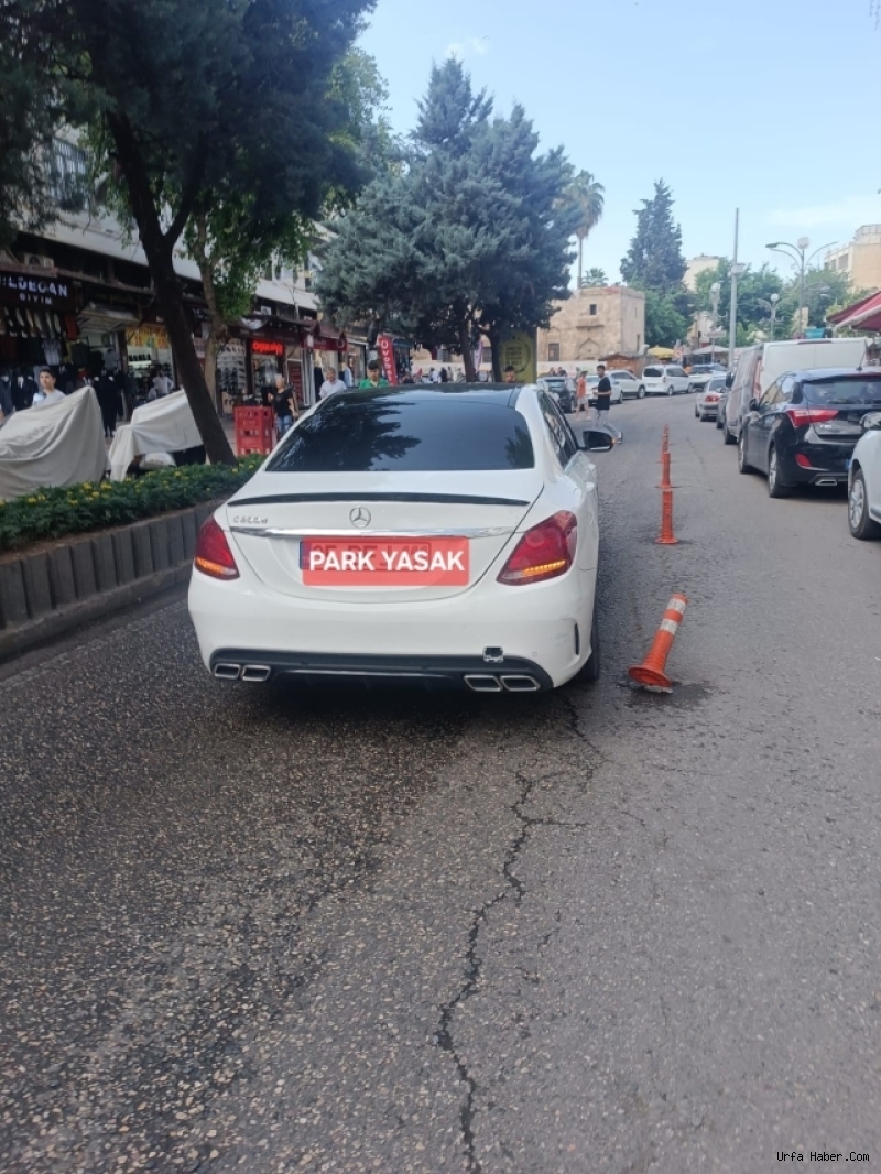 PARK İHLALLERİNİ URFA POLİSİ AF ETTMEDİ