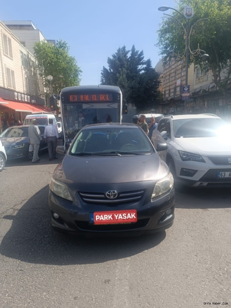 PARK İHLALLERİNİ URFA POLİSİ AF ETTMEDİ