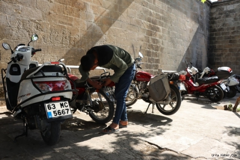BÜYÜKŞEHİR’DEN MOTOSİKLET PARK ALANI