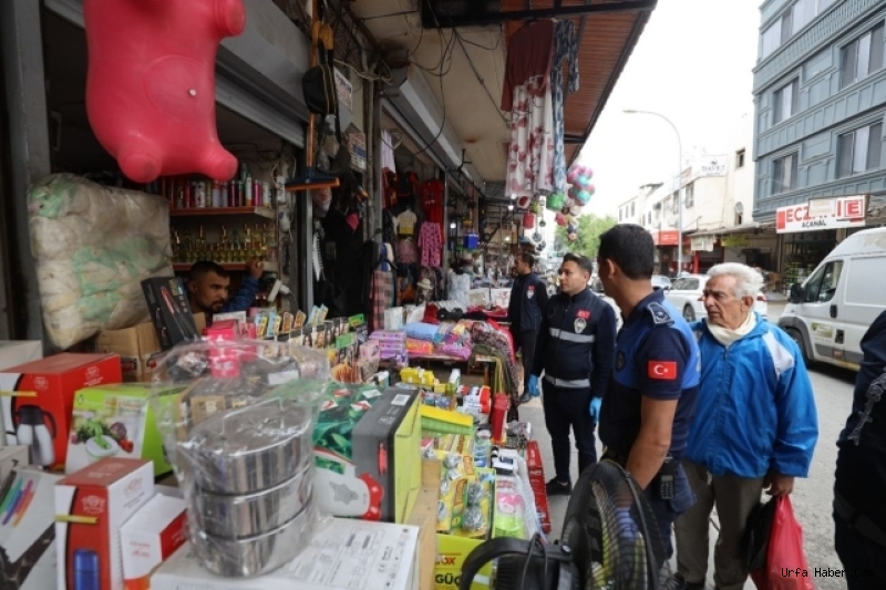 ŞANLIURFA BÜYÜKŞEHİR ZABITA’DAN KASAP VE KALDIRIM İŞGALİ DENETİMİ