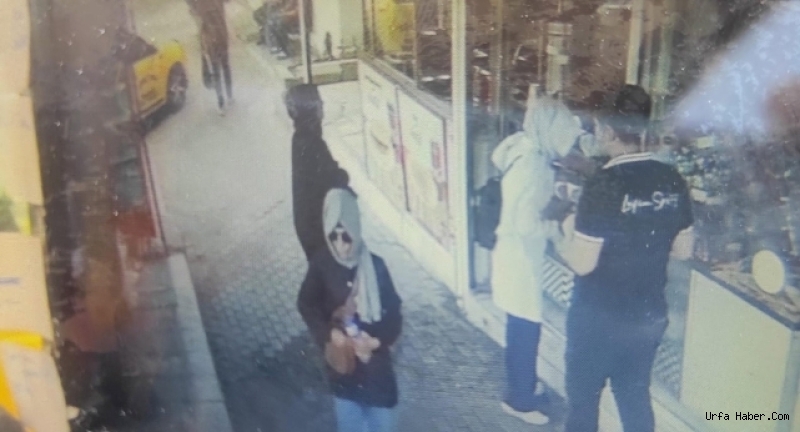 URFA'DA GÜNEŞ GÖZLÜKLÜ KADINLAR HIRSIZLIK YAPTI