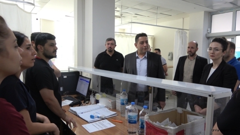 İL SAĞLIK MÜDÜRÜ SOLMAZ SAĞLIK TESİSLERİNİ İNCELEDİ.