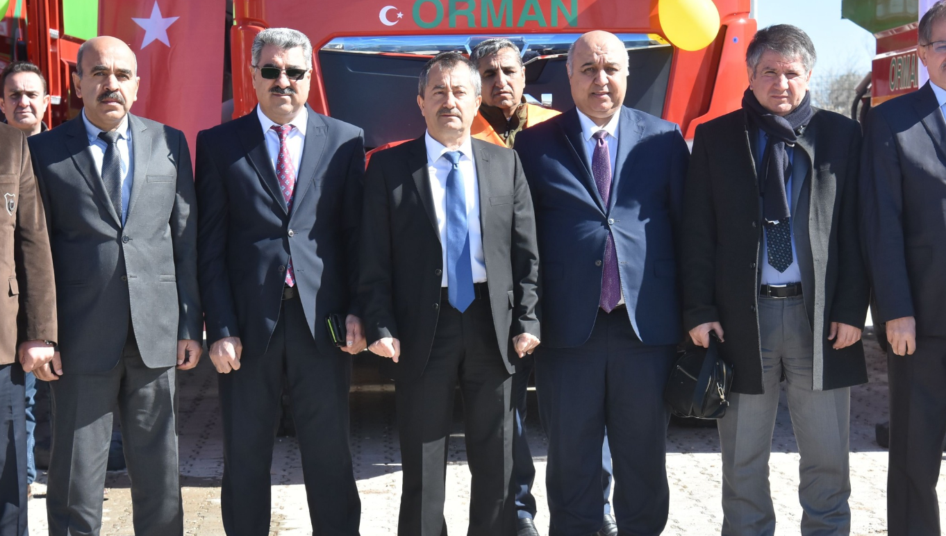 Orman Genel Müdürlüğü Arazözleri Görev Yerlerine Uğurlandı