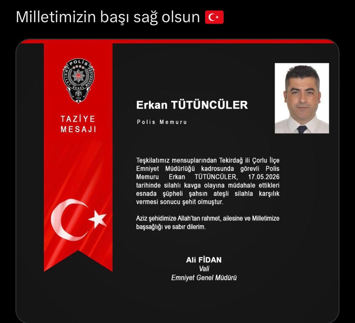 Kavga ihbarına giden iki polis şehit oldu! Kimlikleri belli oldu!