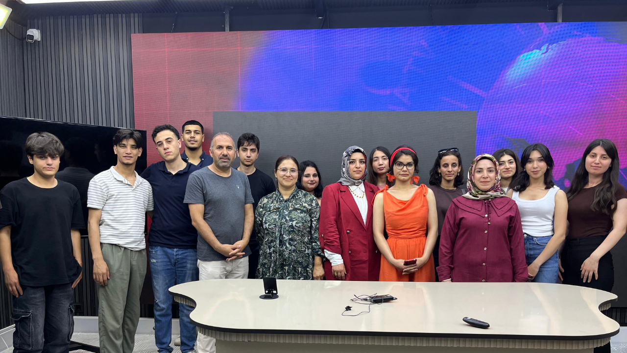 Harran Üniversitesi öğrencilerinden Ruha TV ve Urfa Haber'e ziyaret!