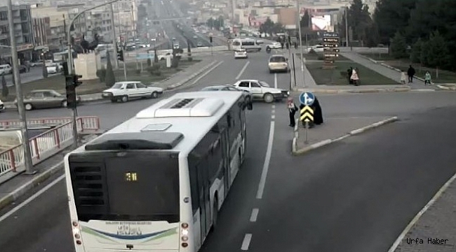 Şanlıurfa’da trafik kazaları şehir polis kamerasına yansıdı