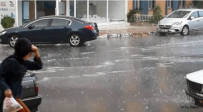 Sağnak Yağış Urfa'yı Felç Eti