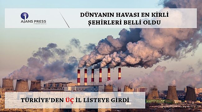 DÜNYANIN HAVASI EN KİRLİ ŞEHİRLERİ BELLİ OLDU