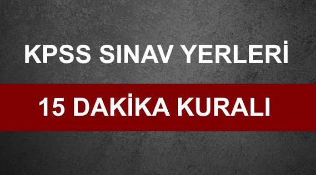 KPSS ne zaman? KPSS sınav yerleri giriş belgesi açıklandı | ÖSYM AİS lisans belgesi alımı