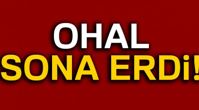 OHAL sona erdi!