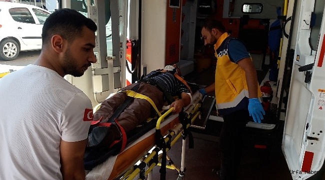 Şanlıurfa'da cam işçisi ağır yaralandı