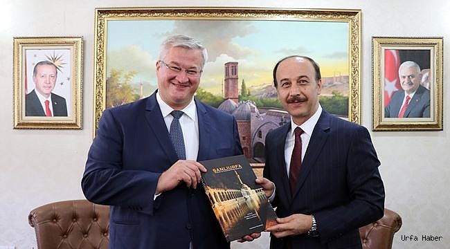 Ukrayna'nın Ankara Büyükelçisi Sybiha Şanlıurfa'da