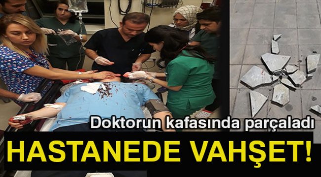 Urfa'da Hasta yakını tarafından darp edilen doktor yoğun bakımda