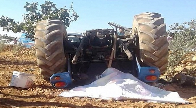 Suruç'ta traktör can aldı