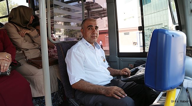 Urfa'da otobüs şoförü kahraman oldu