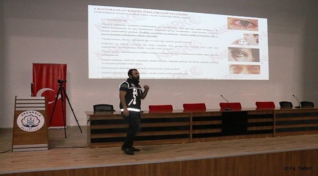 Akçakale’de "Uyuşturucu ile mücadele" konferansı